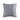 Powder Blue 20inch Square Embellished Decorative Throw Pillow