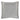 Silver 20inch Square Decorative Throw Pillow