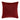 Crimson 18inch Square Embellished Decorative Throw Pillow