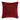 Crimson 18inch Square Embellished Decorative Throw Pillow