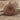 Terracotta Tufted Round Decorative Throw Pillow
