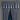 Leah Blue Window Straight Valance