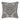 Silverstone Silver 20Inch Square Decorative Throw Pillow