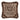 Surano Copper 20Inch Square Embellished Decorative Throw Pillow