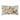 A rectangular decorative pillow sham featuring a vintage floral print with large pink and white roses, green leaves, and small blue flowers on a warm beige background.
