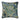 Stained Glass Teal 18" Square Decorative Throw Pillow