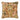 Stained Glass Cinnamon 18" Square Quilted Decorative Throw Pillow