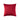 Crimson 18inch Square Decorative Throw Pillow