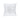 White 16inch Square Decorative Throw Pillow