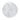 White Tufted Round Decorative Throw Pillow