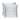 White 18inch Square Decorative Throw Pillow