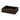 Dark Brown Soap Dish