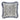 Barocco 20" Square Embellished Decorative Throw Pillow