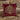Bordeaux 18Inch Square Embellished Decorative Throw Pillow