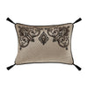 Cipriana Boudoir Decorative Embroidered Throw Pillow