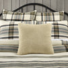 Daniel Plaid 18Inch Square Decorative Throw Pillow
