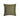 Green 20inch Square Quilted Decorative Throw Pillow