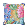 Hanalei 18" Square Quilted Decorative Throw Pillow