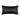 Black Boudoir Decorative Throw Pillow