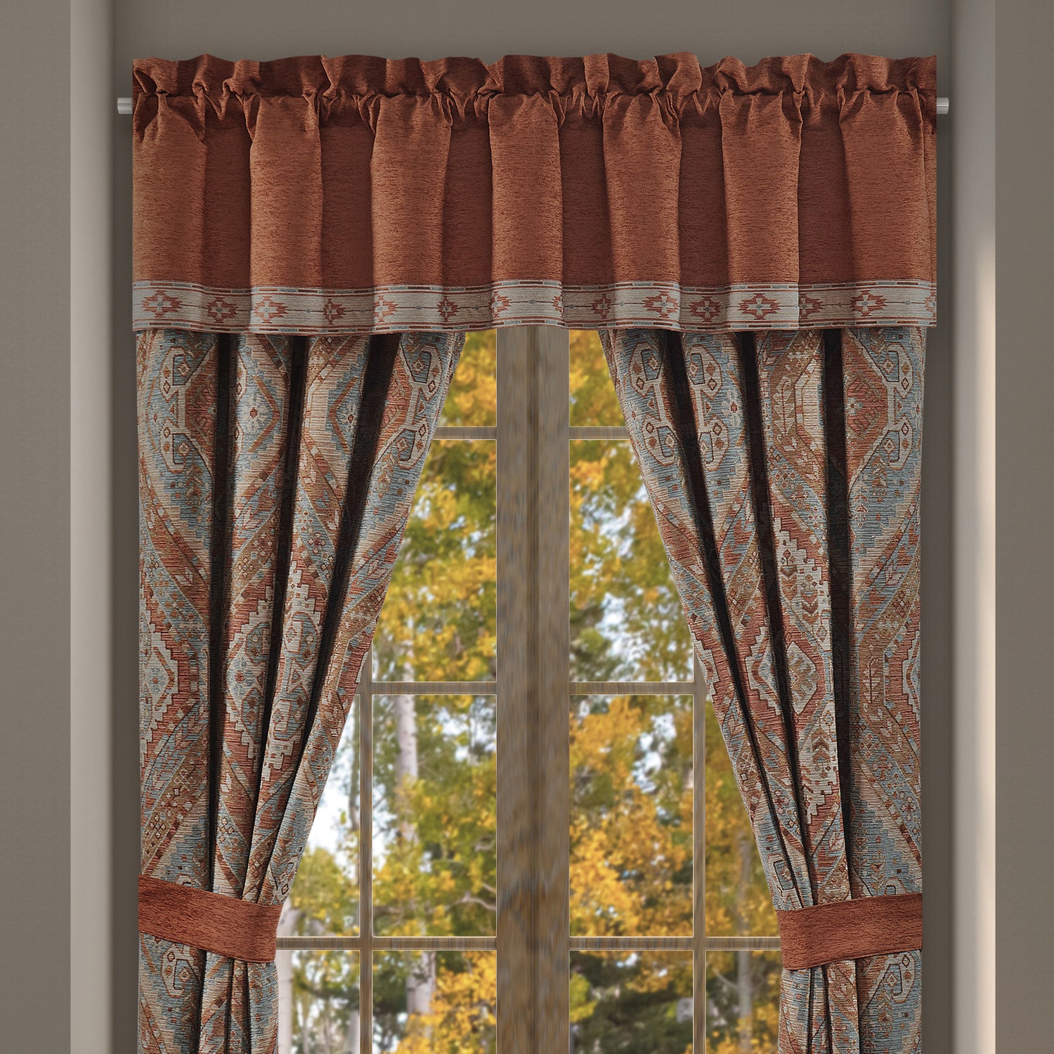 Jackson Lodge Window Straight Valance – J. Queen New York