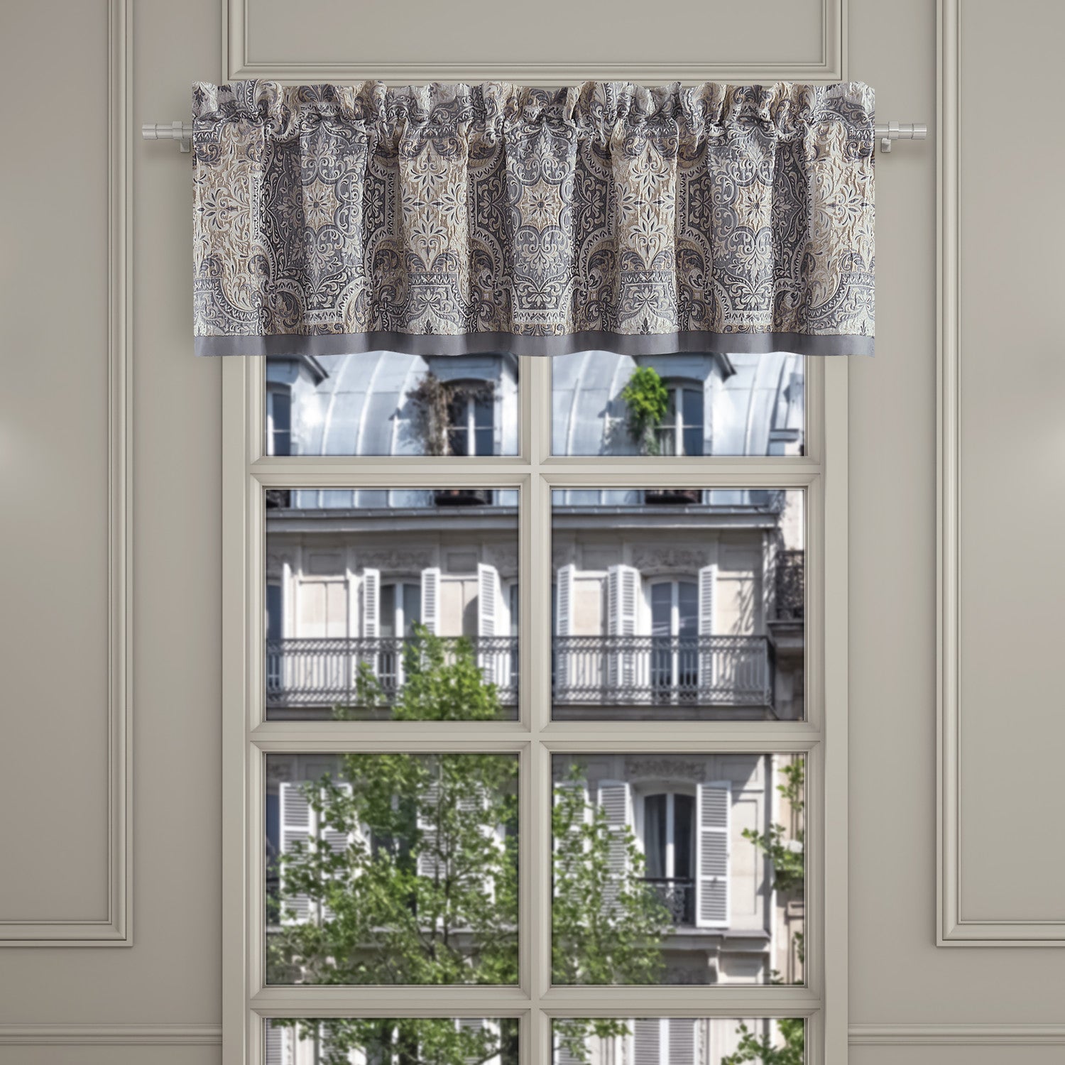 Window Square Valance Legend Window Straight Valance – J. Queen New York