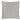 Silver 18inch Square Decorative Throw Pillow