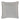 Silver 18inch Square Decorative Throw Pillow