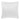 White 18inch Square Decorative Throw Pillow