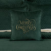 Merry Christmas Square Pillow 18Inch Square Decorative Throw Pillow