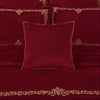 Noelle 18Inch Square Embellished Decorative Throw Pillow