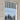 Blue Window Straight Valance