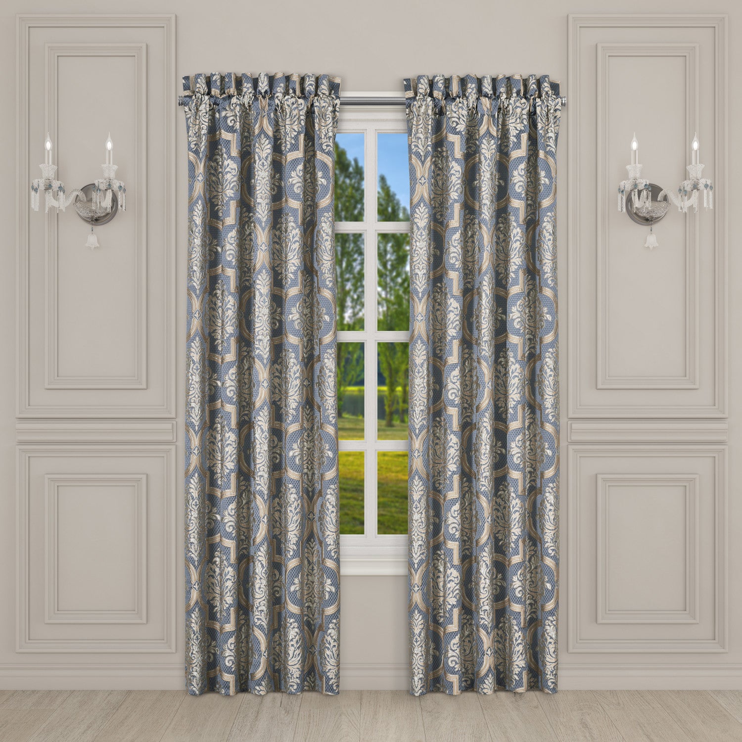 Window Panel Print San Marino Window Panel Pair – J. Queen New York