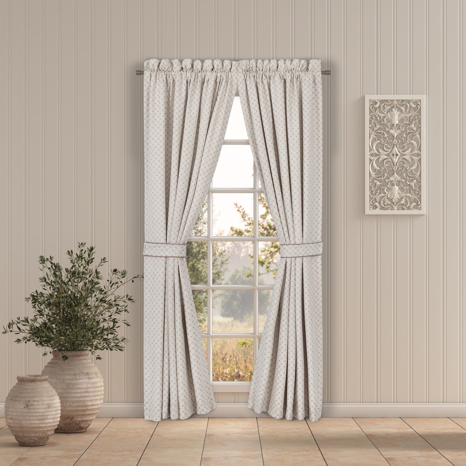 Santa Rosa Window Panel Pair – J. Queen New York