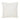 Ivory 20inch Square Quilted Decorative Throw Pillow