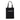 Black Woven Tote Bag