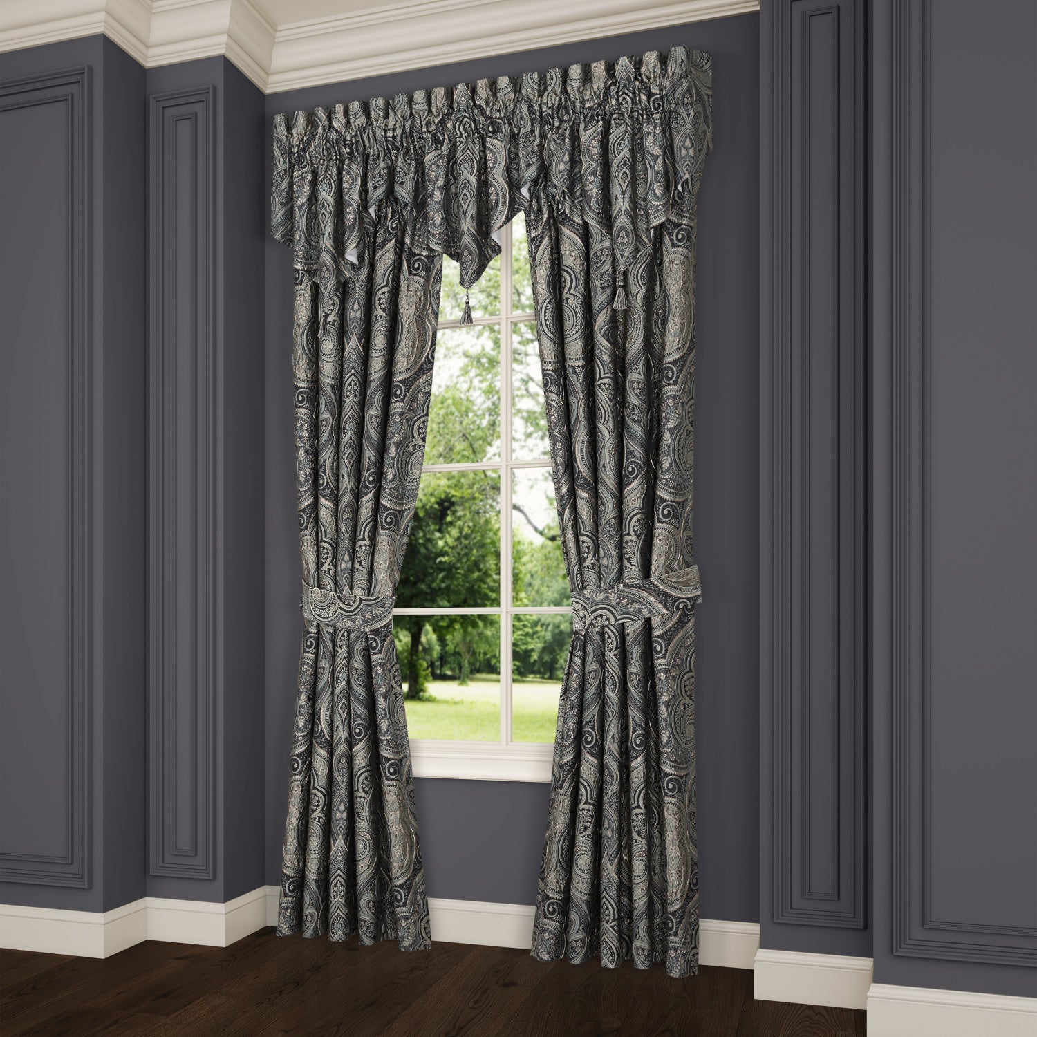 Vincenzo Window Panel Pair – J. Queen New York