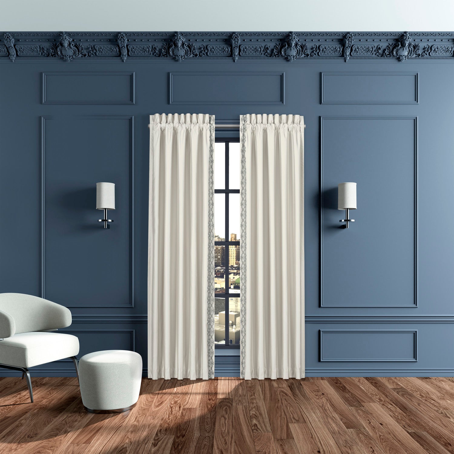 Adagio Window Panel Pair – J. Queen New York