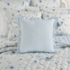 Cecelia 18" Square Embellished Decorative Throw Pillow