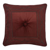 Chianti Red 18Inch Square Decorative Throw Pillow