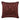 Chianti Red 18Inch Square Embellished Decorative Throw Pillow