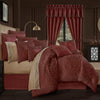Chianti 18" Square Embellished Decorative Throw Pillow