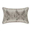 Crestview Silver Boudoir Decorative Throw Pillow