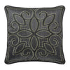 Deco Charcoal 18Inch Square Decorative Throw Pillow