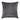 Deco Charcoal 20Inch Square Decorative Throw Pillow
