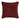 Garnet 18" Square Embellished Decorative Throw Pillow