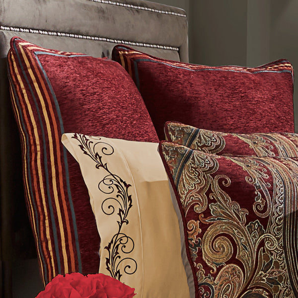 Garnet Euro Sham – J. Queen New York