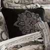 Guiliana 18" Square Embellished Decorative Throw Pillow