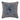 Leah Blue 18Inch Square Embellished Decorative Throw Pillow