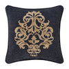Luciana 18Inch Square Embellished Decorative Throw Pillow