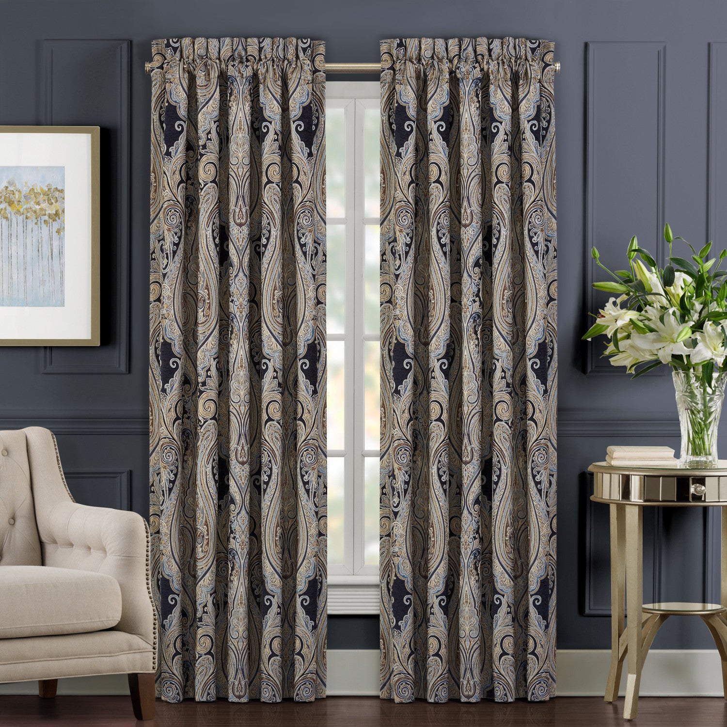 Luciana Window Panel Pair – J. Queen New York